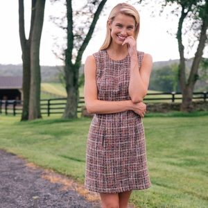 Gal Meets Glam Ramona Tweed Dress
